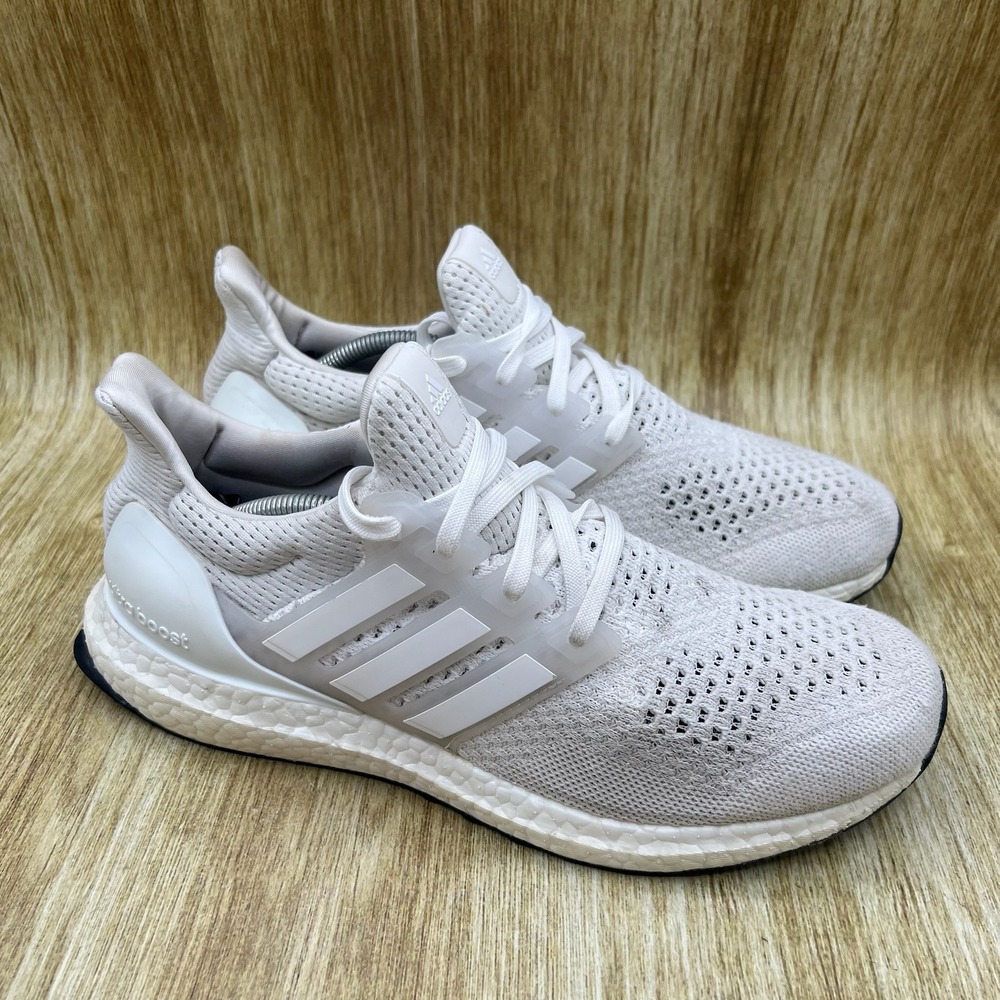 Adidas UltraBoost 1.0 Men's Size 8 White Running Sneakers Shoes HQ4202
